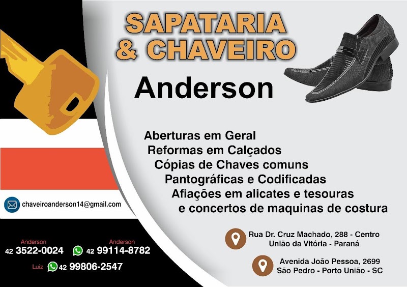 Chaveiro e Sapataria Anderson