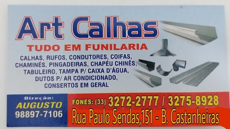 Art calhas castanheiras